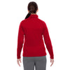 Team 365 Women's Sport Red/White Elite Performance Quarter-Zip