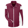 Team 365 Men's Sport Maroon/White Elite Performance Full-Zip