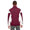 Team 365 Men's Sport Maroon/White Elite Performance Full-Zip