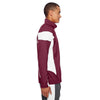 Team 365 Men's Sport Maroon/White Elite Performance Full-Zip