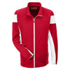 Team 365 Men's Sport Red/White Elite Performance Full-Zip