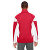 Team 365 Men's Sport Red/White Elite Performance Full-Zip