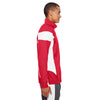 Team 365 Men's Sport Red/White Elite Performance Full-Zip