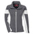 Team 365 Women's Sport Graphite/White Elite Performance Full-Zip