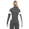 Team 365 Women's Sport Graphite/White Elite Performance Full-Zip