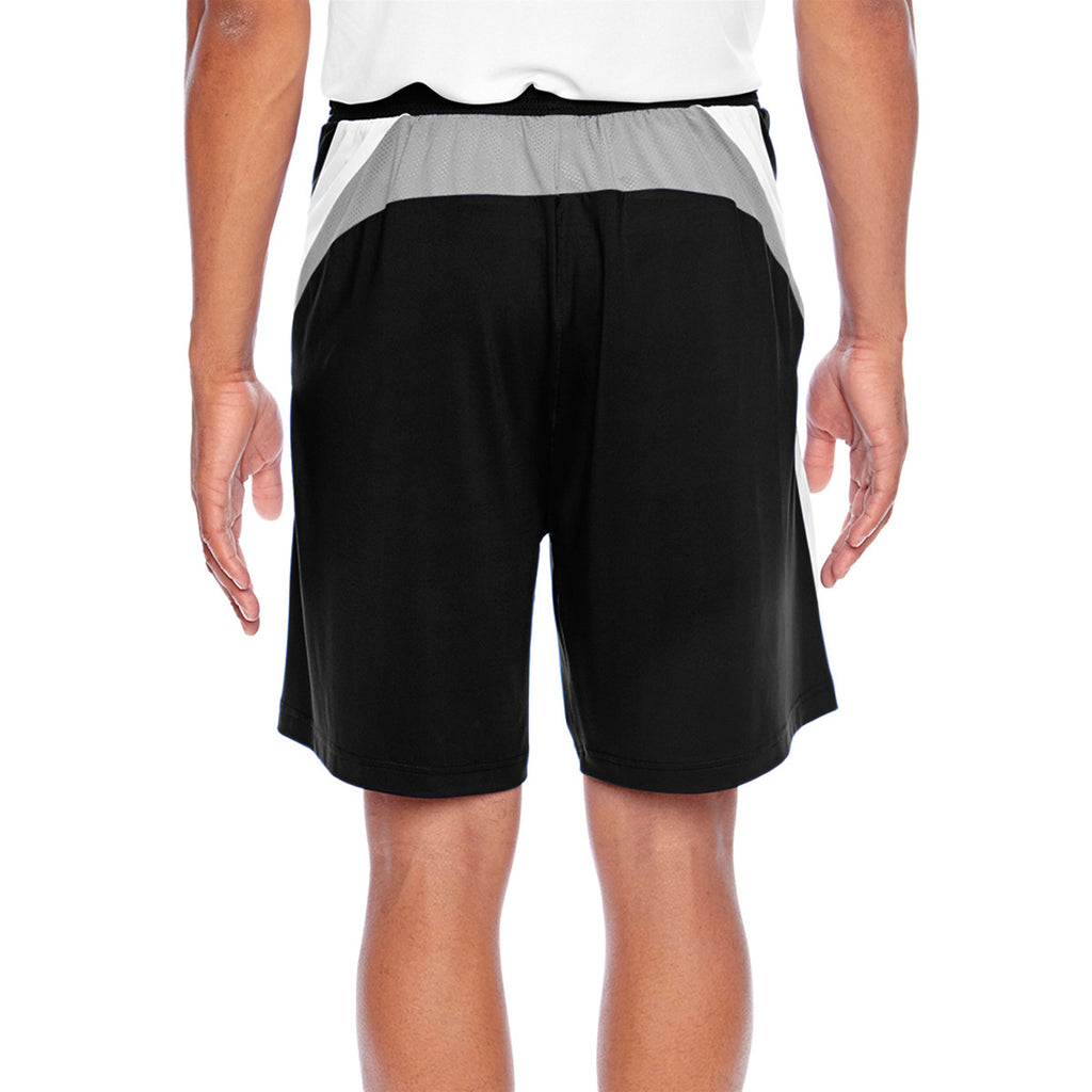 Team 365 Men's Black Tournament Short