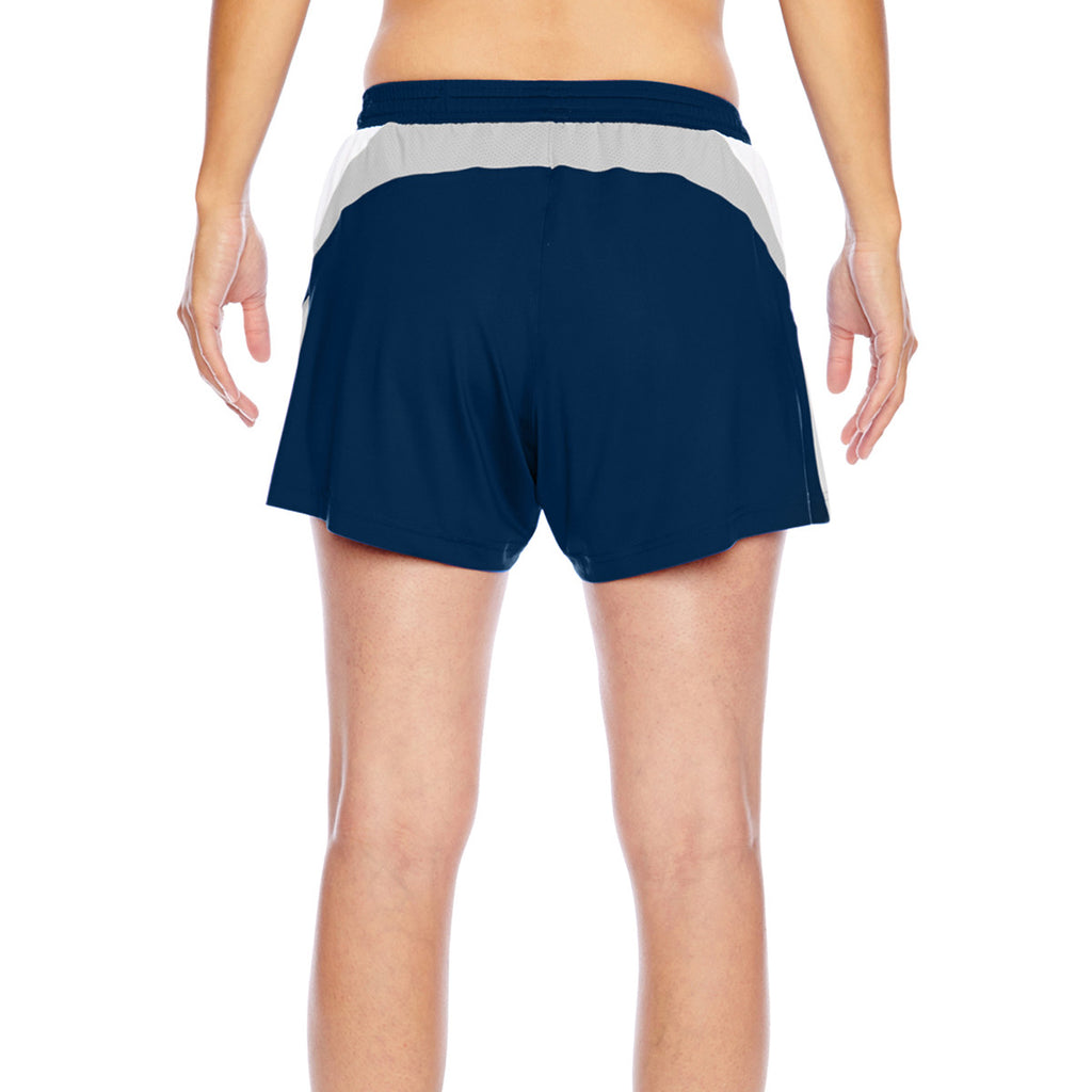 Team 365 Women's Sport Dark Navy Tournament Short