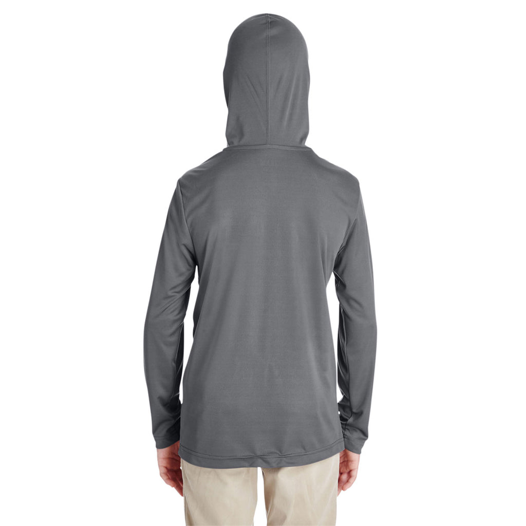 Team 365 Youth Sport Graphite Zone Performance Hoodie