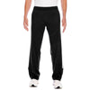 Team 365 Men's Black/White Elite Performance Fleece Pant