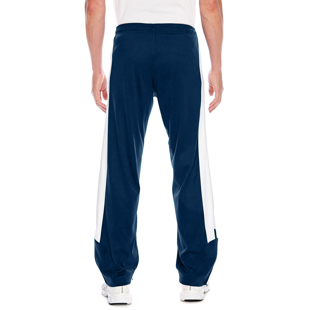 Team 365 Men's Sport Dark Navy/White Elite Performance Fleece Pant