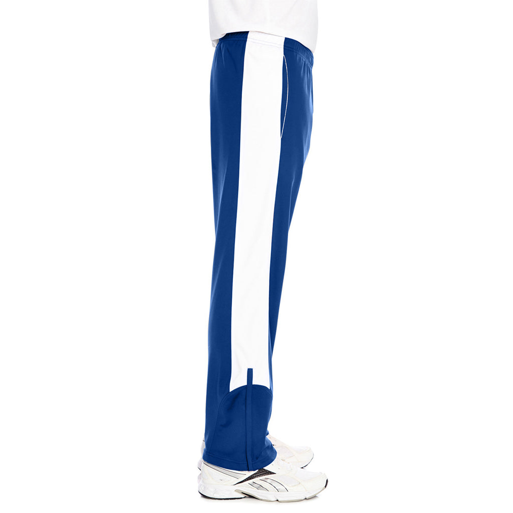 Team 365 Men's Sport Royal/White Elite Performance Fleece Pant