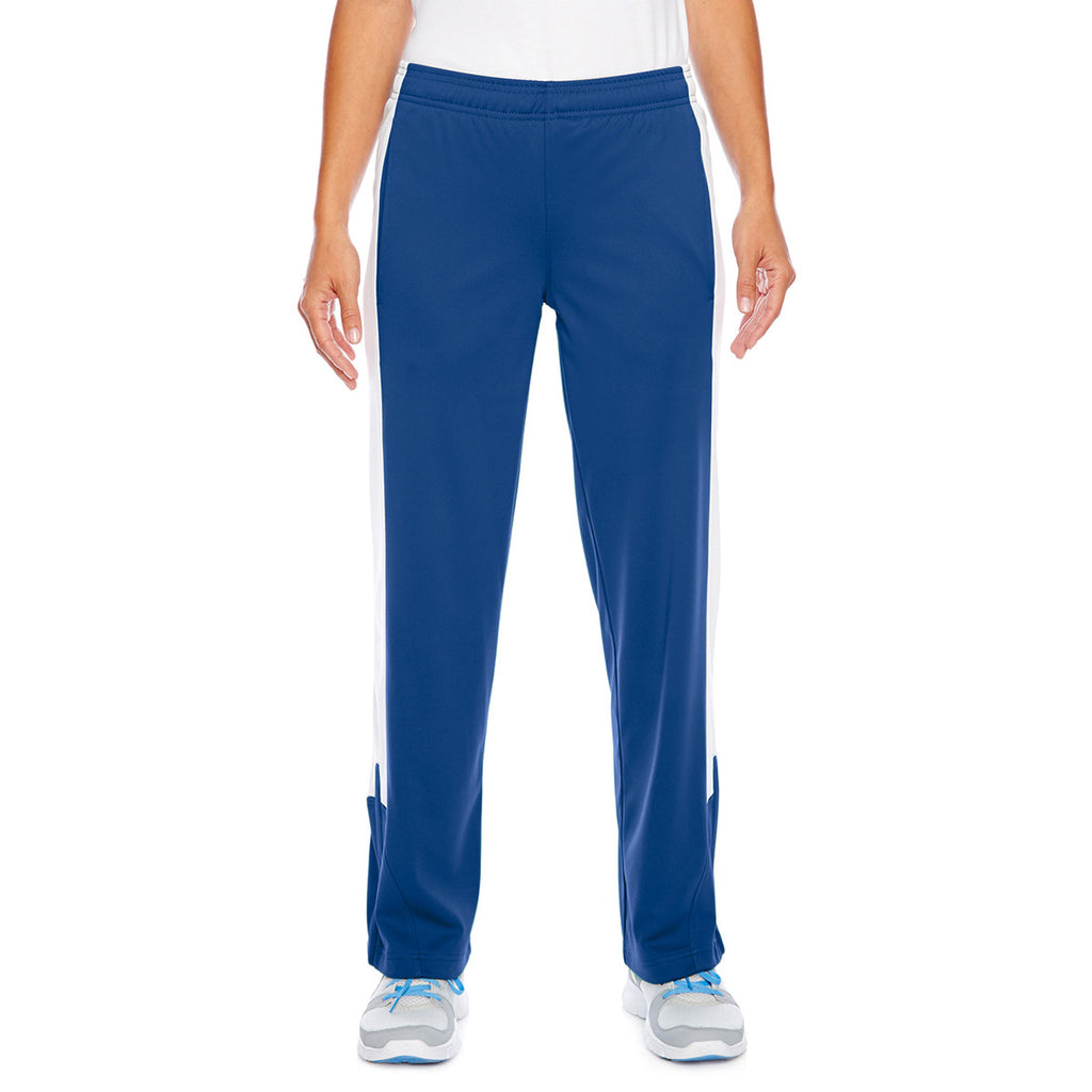 Team 365 Women's Sport Royal/White Elite Performance Fleece Pant