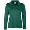 Team 365 Women's Sport Forest Zone Performance Long Sleeve Polo