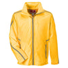 Team 365 Men's Sport Athletic Gold Conquest Jacket with Mesh Lining