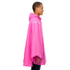 Team 365 Men's Sport Charity Pink Stadium Packable Poncho