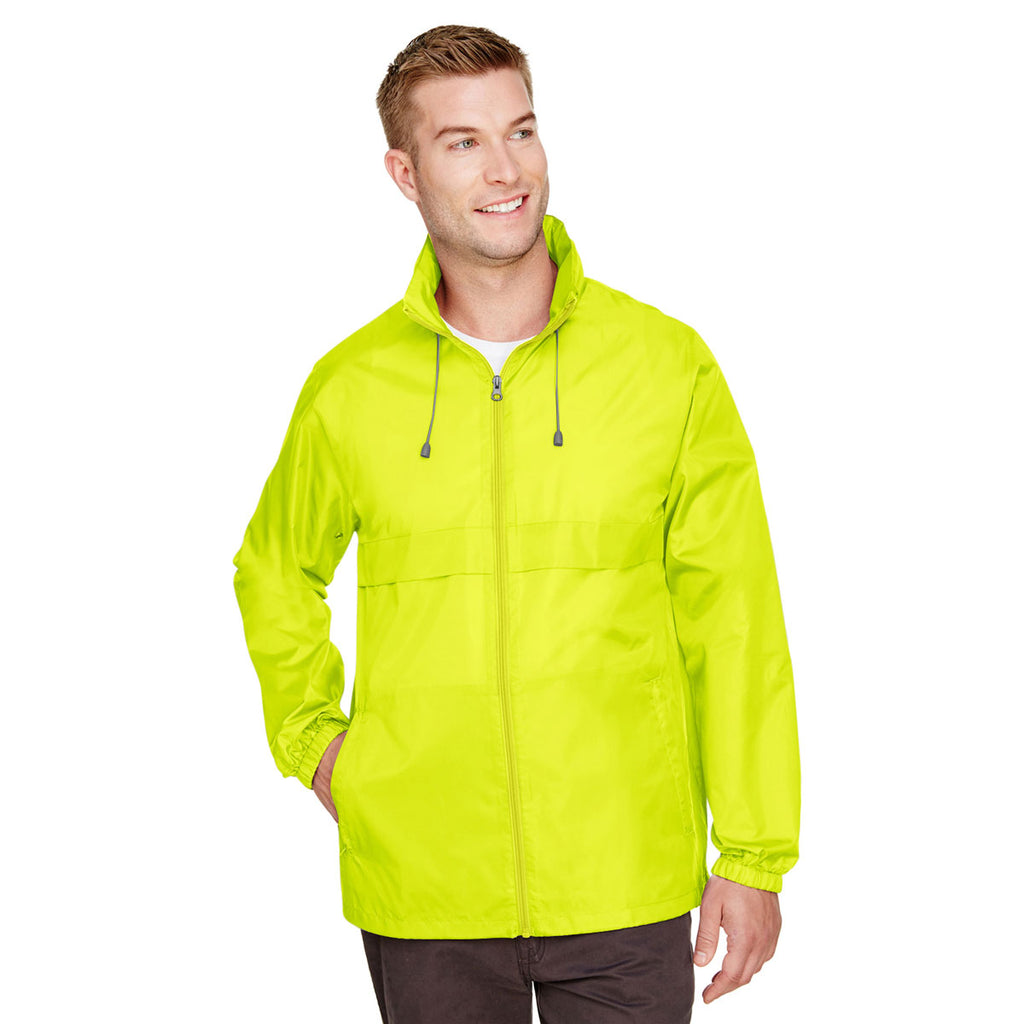 Team 365 Men's Safety Yellow Zone Protect Lightweight Jacket