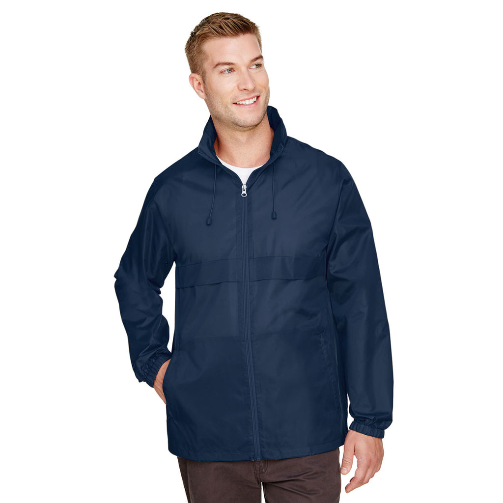 Team 365 Men's Sport Dark Navy Zone Protect Lightweight Jacket