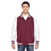 Team 365 Men's Sport Maroon Championship Jacket