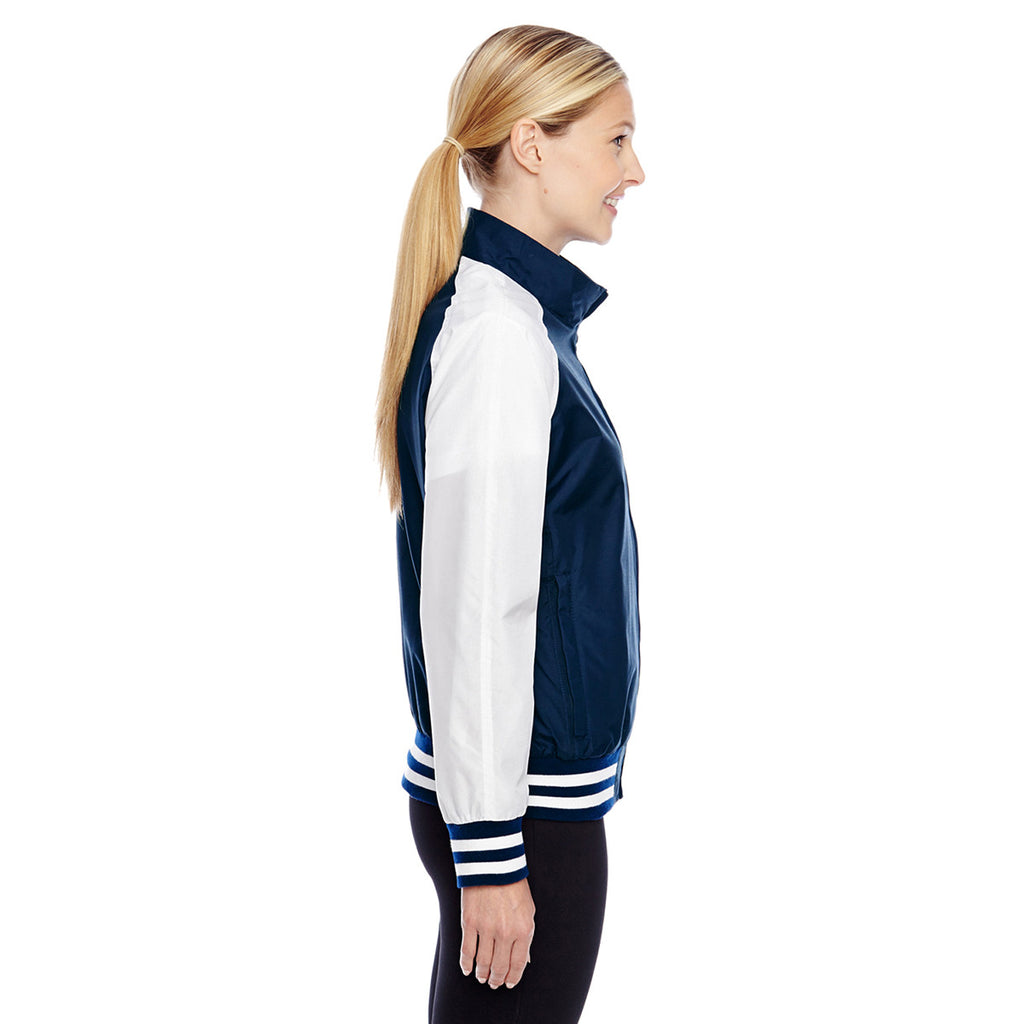 Team 365 Women's Sport Dark Navy Championship Jacket