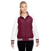 Team 365 Women's Sport Maroon Championship Jacket