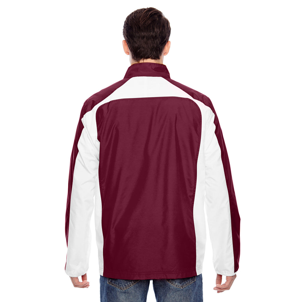 Team 365 Men's Sport Maroon Squad Jacket