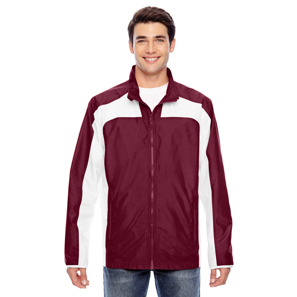 Team 365 Men's Sport Maroon Squad Jacket