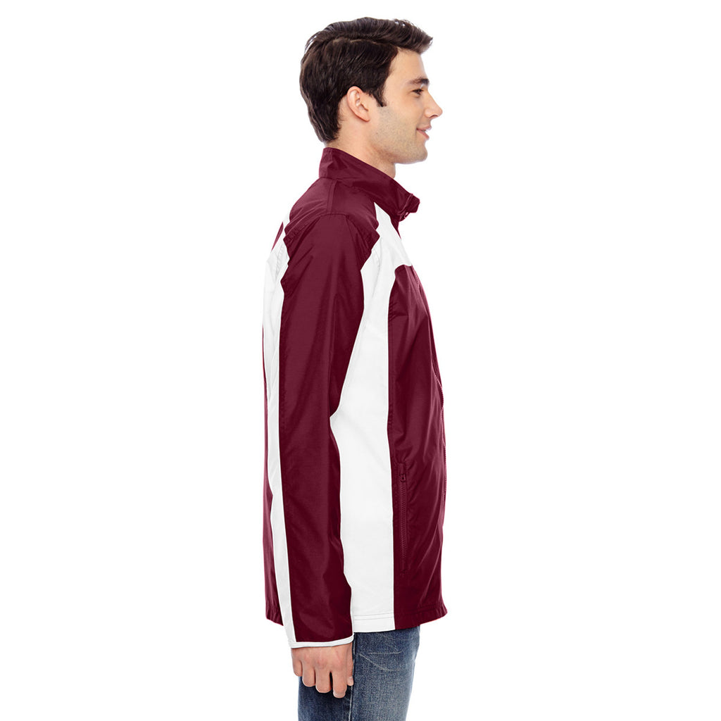 Team 365 Men's Sport Maroon Squad Jacket