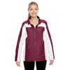 Team 365 Women's Sport Maroon Squad Jacket