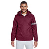 Team 365 Men's Sport Maroon Boost All-Season Jacket with Fleece Lining