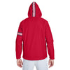 Team 365 Men's Sport Red Boost All-Season Jacket with Fleece Lining