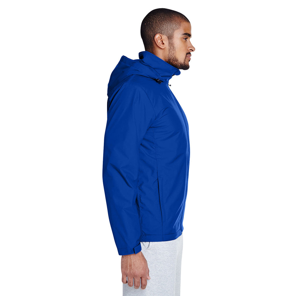 Team 365 Men's Sport Royal Boost All-Season Jacket with Fleece Lining