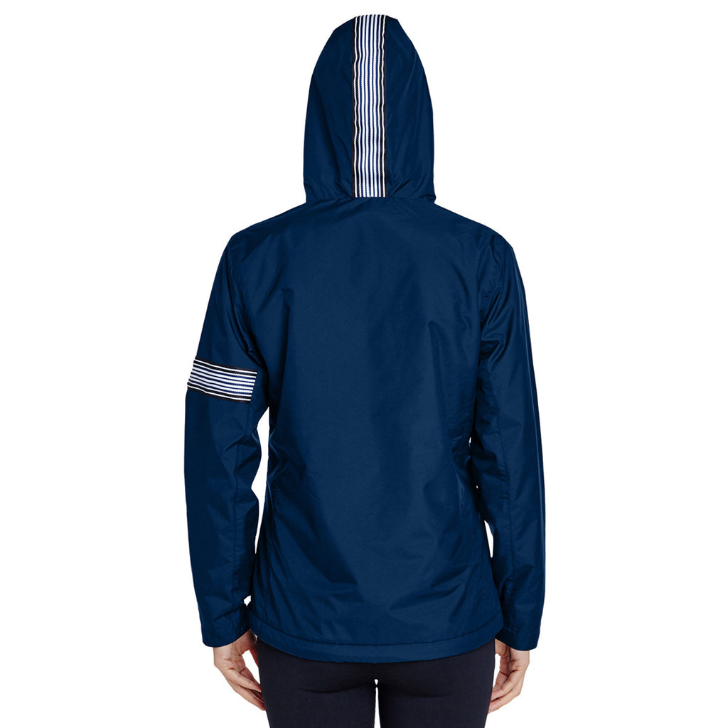 Team 365 Women's Sport Dark Navy Boost All-Season Jacket with Fleece Lining