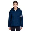 Team 365 Women's Sport Dark Navy Boost All-Season Jacket with Fleece Lining