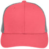 Team 365 Sport Red Heather/Sport Grey Zone Sonic Heather Trucker Cap