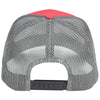 Team 365 Sport Red Heather/Sport Grey Zone Sonic Heather Trucker Cap