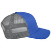 Team 365 Sport Royal Heather/Sport Grey Zone Sonic Heather Trucker Cap