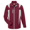 Team 365 Men's Sport Maroon/Sport Silver Icon Colorblock Soft Shell Jacket