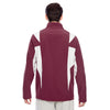 Team 365 Men's Sport Maroon/Sport Silver Icon Colorblock Soft Shell Jacket