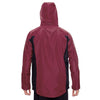 Team 365 Men's Sport Maroon Dominator Waterproof Jacket