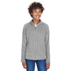 Team 365 Women's Sport Graphite Campus Microfleece Jacket