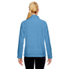 Team 365 Women's Sport Light Blue Campus Microfleece Jacket