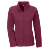 Team 365 Women's Sport Maroon Campus Microfleece Jacket