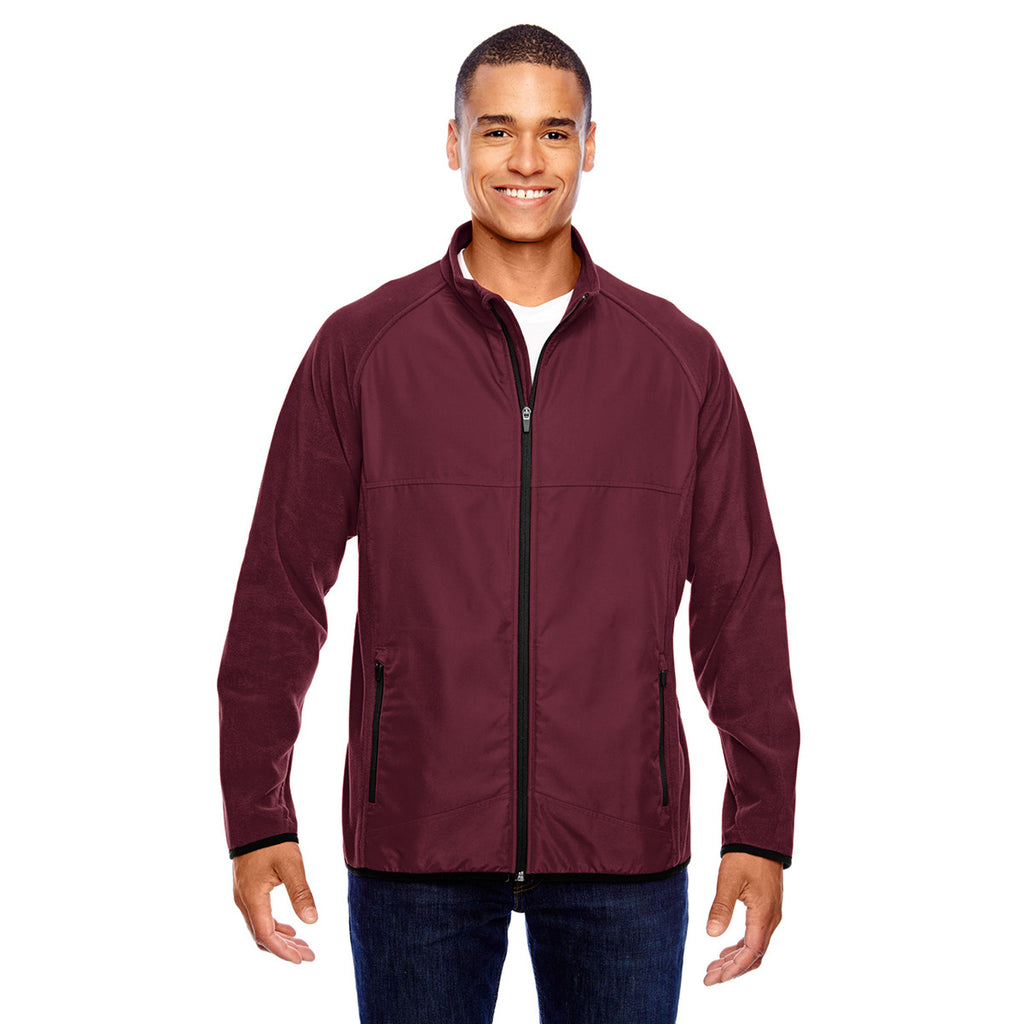 Team 365 Men's Sport Maroon Pride Microfleece Jacket