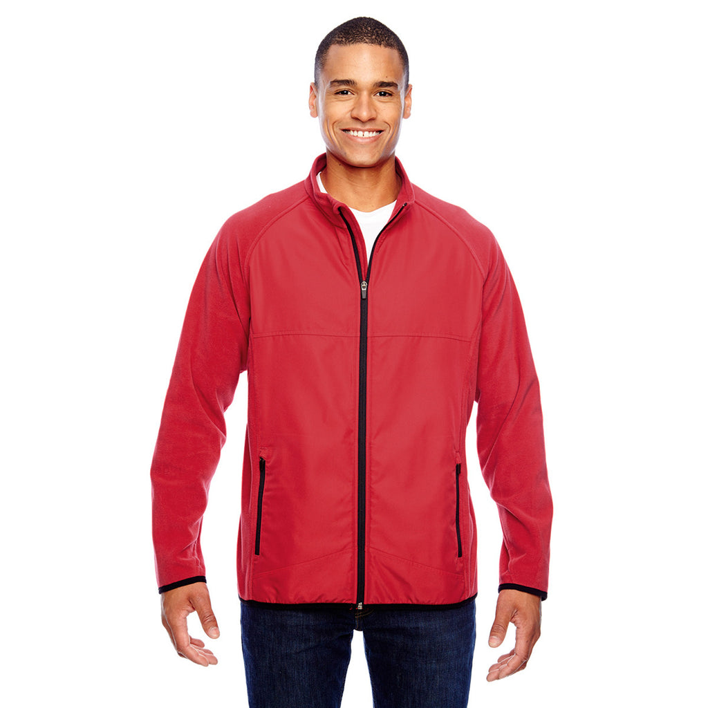 Team 365 Men's Sport Red Pride Microfleece Jacket