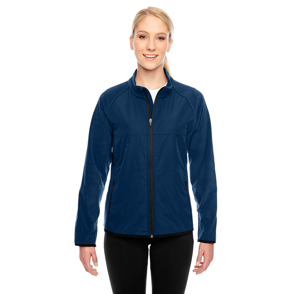 Team 365 Women's Sport Dark Navy Pride Microfleece Jacket