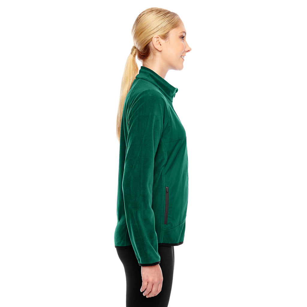 Team 365 Women's Sport Forest Pride Microfleece Jacket