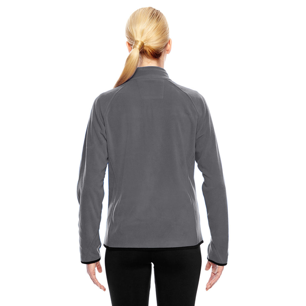 Team 365 Women's Sport Graphite Pride Microfleece Jacket