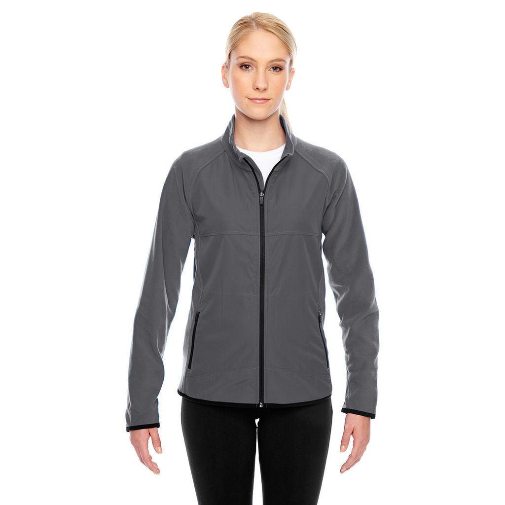 Team 365 Women's Sport Graphite Pride Microfleece Jacket