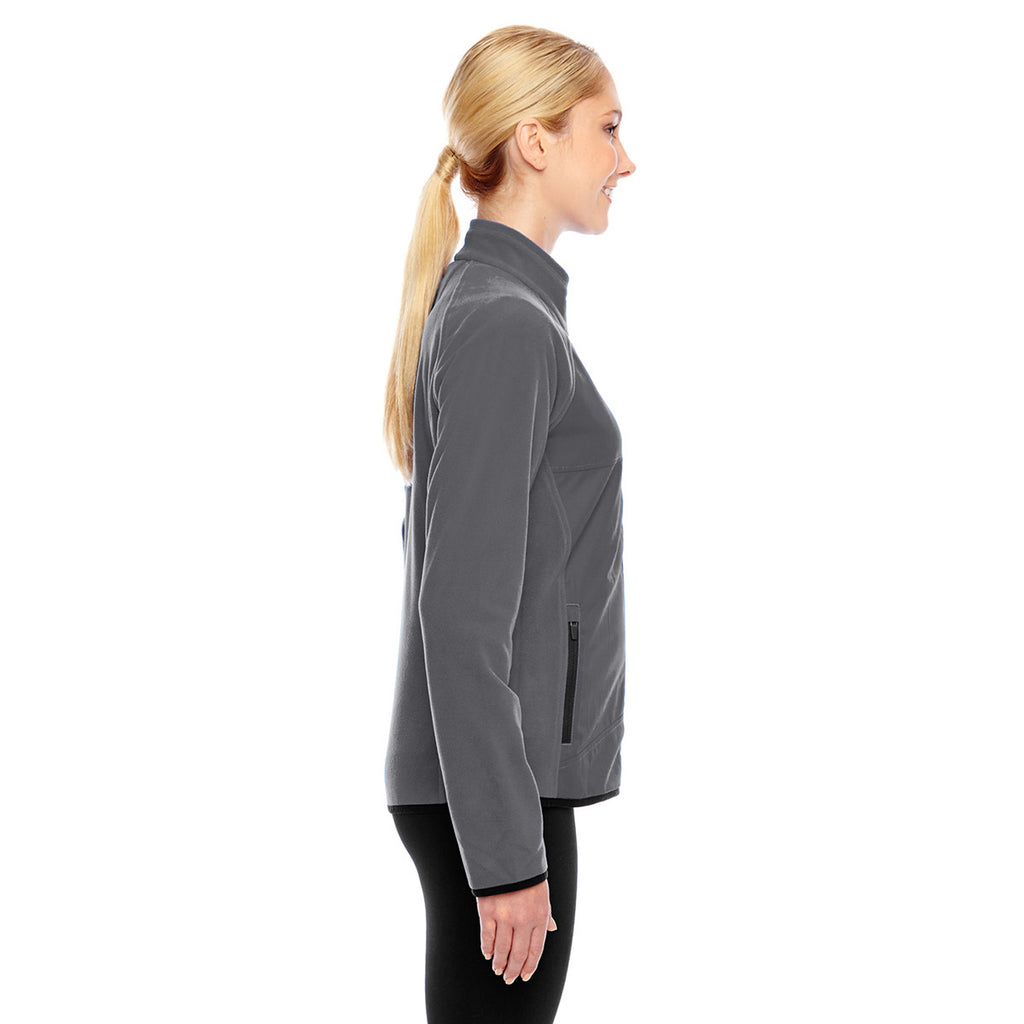 Team 365 Women's Sport Graphite Pride Microfleece Jacket