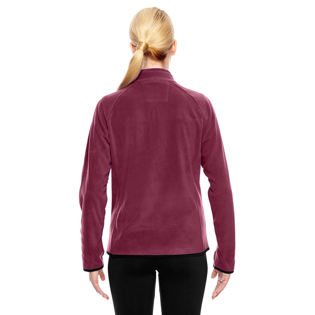 Team 365 Women's Sport Maroon Pride Microfleece Jacket